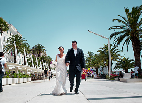 Photo shooting in Split Croatia