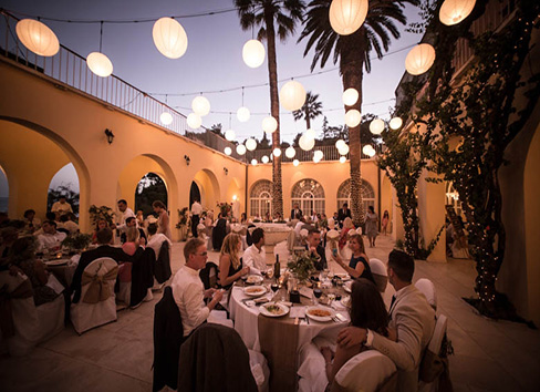 Amazing wedding in villa